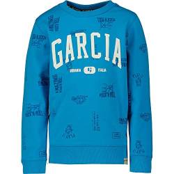 Garcia Jungen Sweater Sweatshirt, Azure Blue, 104/110 von Garcia