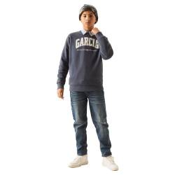 Garcia Jungen Sweater Sweatshirt, Blue Depth, 152/158 von Garcia