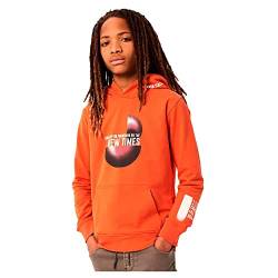 Garcia Jungen Sweater Sweatshirt, orange Rust, 164/170 von Garcia