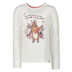 Garcia Mädchen Long Sleeve T-Shirt, Off White, 104/110 von Garcia