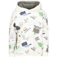 Garcia Sweatshirt Hoodie Allover Print von Garcia