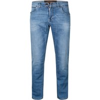 GARDEUR Herren Jeans blau Baumwoll-Stretch von Gardeur