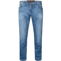 GARDEUR Herren Jeans blau Baumwoll-Stretch von Gardeur