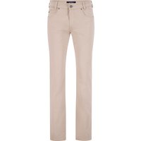 gardeur Bill Stoffhose, Modern-Fit, 5 Pocket, für Herren, beige, 32/32 von Gardeur