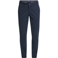 gardeur Chinos "BENITO", Modern Fit, Baumwoll-Stretch, uni, für Herren, blau, 33/34 von Gardeur