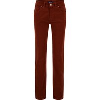 gardeur Cordhose, Modern-Fit, Mid-Waist, für Herren, orange, 34/32 von Gardeur