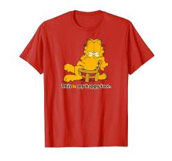 Garfield Glückliches Gesicht T-Shirt von Garfield