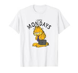Garfield I Hate Mondays Grumpy Tie & Briefcase Shot T-Shirt von Garfield