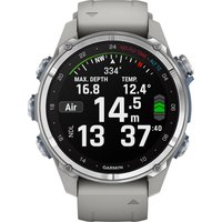 GARMIN® Damen Touchscreen Smartwatch DESCENT™ MK3 "010-02753-04", grau von Garmin