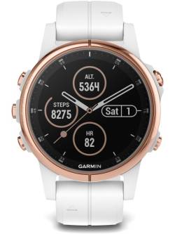 fenix 5S Plus Saphir Rose/Weiß von Garmin