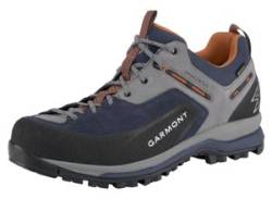 Wanderschuh GARMONT "Dragontail Tech Gore-Tex" Gr. 47, grau (blau, hellgrau) Schuhe Outdoorschuh Herren von Garmont