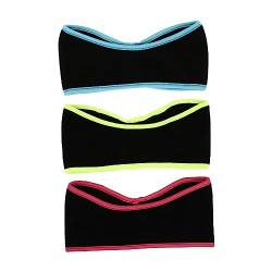 Garneck 3St warmes Stirnband laufende Versorgung Yoga-Haarwickel für Frauen sport tape Stretch Stirnband liefern Reitzubehör laufendes Zubehör Multifunktion schmücken Maske Schal Polyester von Garneck