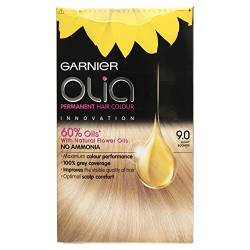 3 x Garnier Olia Permanent Hair Colour 9.0 Light Blonde von Garnier