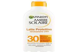 Garnier Ambre Solaire Milchschutzmilch IP 30, hoher Schutz, Feuchtigkeitspflege 24H, 200 ml von Garnier
