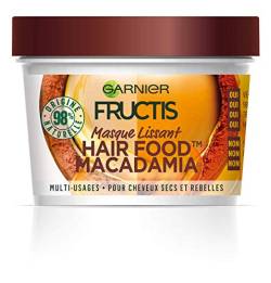 Garnier Fructis Masque Lissant Multi-Usages Macadamia - Pour Cheveux Secs et Rebelles - 390 ml von Garnier