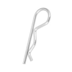 10 Stücke Hohe Qualität Zink B Typ Splint Traktor Pin Clips Verschluß Sortiment Anhängevorrichtung(3.5x75mm) von Garosa