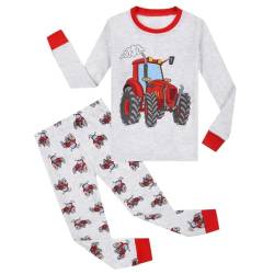 Garsumiss Jungen Schlafanzug Kinder Dinosaurier Pyjamas Sets Kleinkind Pjs Nachtwäsche 2-8 Jahre von Garsumiss
