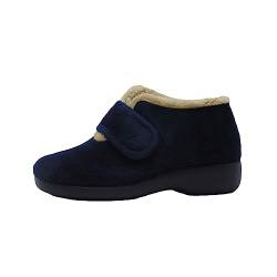 Garzon Hausschuhe für Damen, marineblau, 37 EU von Garzon