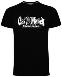 Gas Monkey Garage Biker Hands Herren T-Shirt Schwarz Gr. M, Schwarz von Gas Monkey Garage