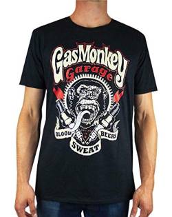 Gas Monkey Garage "Blut, Schweiß und Bier Zündkerzen Herren T-Shirt von Gas Monkey Garage