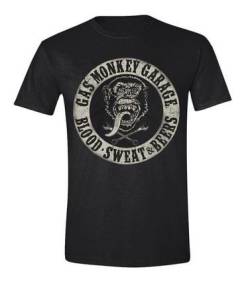 Gas Monkey Garage Herren T-Shirt GMG Blood Sweat and Beers Männer Shirt Schwarz-M von Gas Monkey Garage