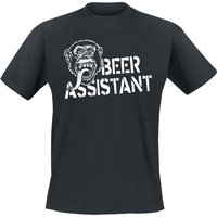 Gas Monkey Garage T-Shirt - Beer Assistant - S bis XL - für Männer - Größe M - schwarz  - Lizenzierter Fanartikel von Gas Monkey Garage