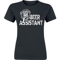 Gas Monkey Garage T-Shirt - Beer Assistant - S bis XXL - für Damen - Größe L - schwarz  - Lizenzierter Fanartikel von Gas Monkey Garage