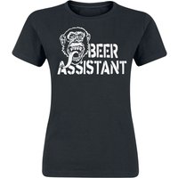 Gas Monkey Garage T-Shirt - Beer Assistant - S bis XXL - für Damen - Größe S - schwarz  - Lizenzierter Fanartikel von Gas Monkey Garage