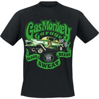Gas Monkey Garage T-Shirt - Classic Car - S bis XXL - für Männer - Größe S - schwarz  - Lizenzierter Fanartikel von Gas Monkey Garage