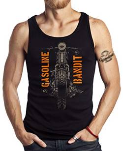 Biker Tank Top Muskel-Shirt: Springer L von Gasoline Bandit