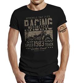 Classic Biker T-Shirt: Salt Flat Race XL von Gasoline Bandit