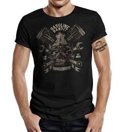 Gasoline Bandit Biker Racer T-Shirt Design - No Bike No Life L von Gasoline Bandit