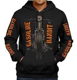 Gasoline Bandit Classic Biker Racing Hoodie: Springer 2XL von Gasoline Bandit