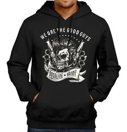 Gasoline Bandit Original Biker Rockabilly Hoodie Kapuzen-Pullover: We Are The Good Guys -XXL von Gasoline Bandit