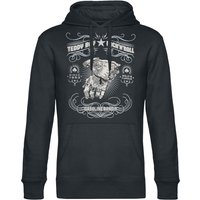 Gasoline Bandit - Rockabilly Kapuzenpullover - Teddy Boy - L bis 3XL - für Männer - Größe 3XL - schwarz von Gasoline Bandit