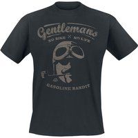 Gasoline Bandit - Rockabilly T-Shirt - Gentlemen - S bis 3XL - für Männer - Größe 3XL - schwarz von Gasoline Bandit