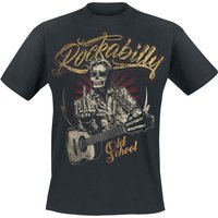 Gasoline Bandit - Rockabilly T-Shirt - Old School - S bis XXL - für Männer - Größe L - schwarz von Gasoline Bandit