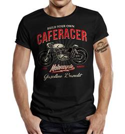 Gasoline Bandit T-Shirt - Caferacer Build Your Own 2XL von Gasoline Bandit