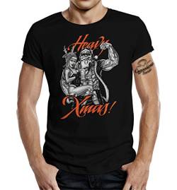 Gasoline Bandit T-Shirt original Biker Design: Hevy Xmas II Größe XL von Gasoline Bandit