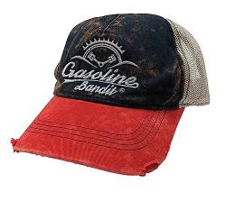 Gasoline Bandit Vintage Used Look Baseball Trucker Cap für Motorradfahrer und Schrauber - verstellbar von Gasoline Bandit