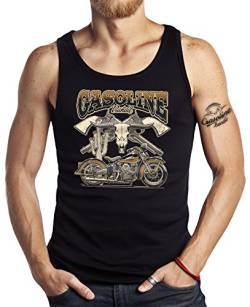 Hot-Rod Biker Racer Tank-Top: Knuckle Head-XXL von Gasoline Bandit