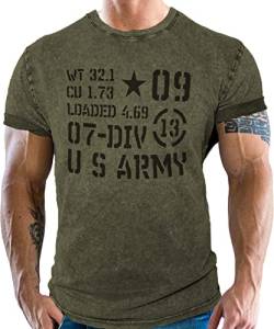 US Army Combat T-Shirt M von Gasoline Bandit