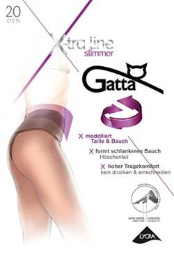 Gatta Bauch weg Strumpfhose - Body Slimmer 20den - Größe S - Beige von Gatta