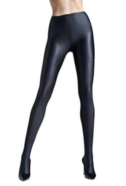 Gatta Black Brillant – blickdichte, topmodisch glänzende Strumpfhose - Größe 3-M - Nero-schwarz … von Gatta