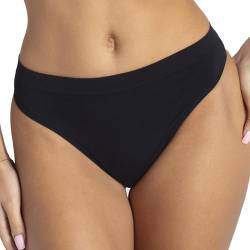 Gatta String Lili - Underwear Seamless String Tanga - 3er Vorteilspack - 3er Vorteilspack - Größe S (34-36) - Black-schwarz von Gatta