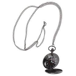 Gatuida alte Taschenuhr antike Taschenuhr Halskette Vintage-Uhren für Herren Schädel Uhr Dekor Taschenuhr aus Legierung vorhandenes Angebot Quarz Geschenk Zubehör Anschauen schmücken von Gatuida