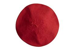 Unisex Baskenmütze Gaucho Hut Traditionelle Mütze aus Argentinien, Rot/Ausflug, einfarbig (Getaway Solids), Einheitsgröße von GauchoLife
