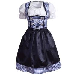 Gaudi-Leathers Damen GL2840 Dirndl, Blau (Blau 065), 36 von Gaudi-Leathers