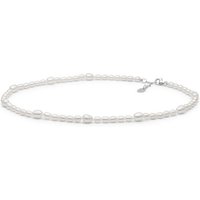 Gaura Pearls Perlenkette, 925er rhodiniertes Silber von Gaura Pearls