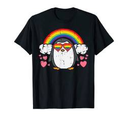 Penguin Rainbow Flag Animal Gayguin LGBTQ Gay Pride Ally T-Shirt von Gay Pride Shirts LGBTQ Ally LGBT Men Women Gift